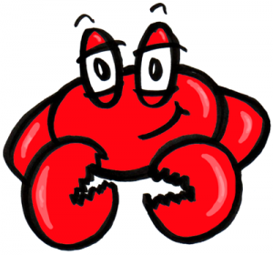 How to Draw Simple Cartoon Crabs
