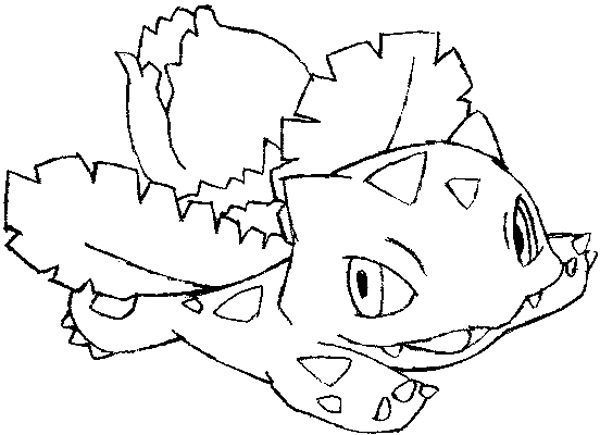 How to Draw Ivysaur from Pokemon wit Easy Steps for Kids