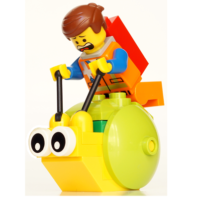 How to Draw Emmet and the Snail from The Lego Movie in Easy Steps