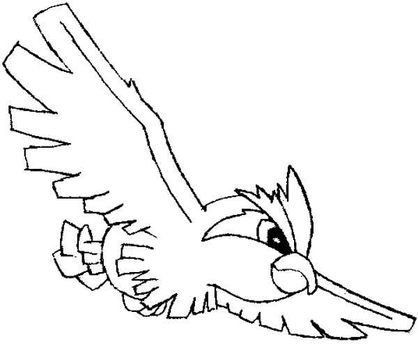 How to Draw Pidgey from Pokemon with Easy Step by Step Drawing Lesson