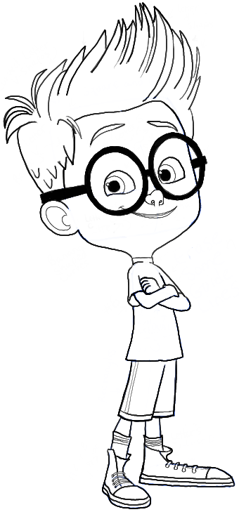 How to Draw Sherman from Mr. Peabody and Sherman in Easy Steps Tutorial