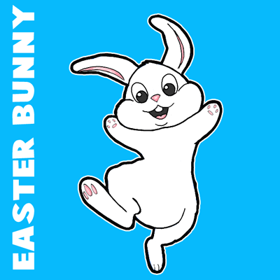 bunny drawing for kids