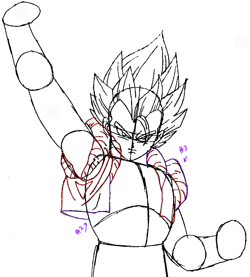 How to Draw ULTRA INSTINCT GOKU (Dragon Ball) Drawing Tutorial - Draw it,  Too!