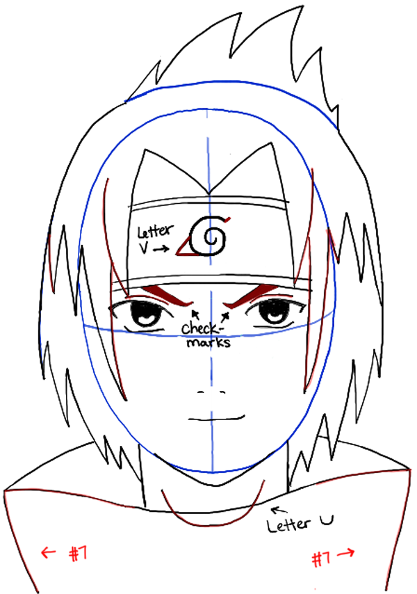 Easy Drawing Guides on X: Sasuke Uchiha from Naruto Drawing Lesson. Free  Online Drawing Tutorial for Kids. Get the Free Printable Step by Step  Drawing Instructions on  . #SasukeUchiha from #Naruto  #