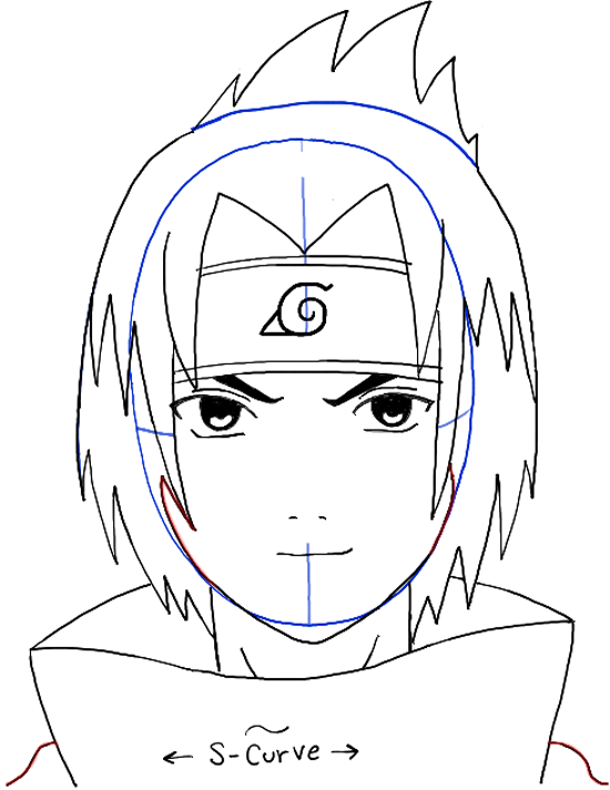 Easy Drawing Guides on X: Sasuke Uchiha from Naruto Drawing Lesson. Free  Online Drawing Tutorial for Kids. Get the Free Printable Step by Step  Drawing Instructions on  . #SasukeUchiha from #Naruto  #