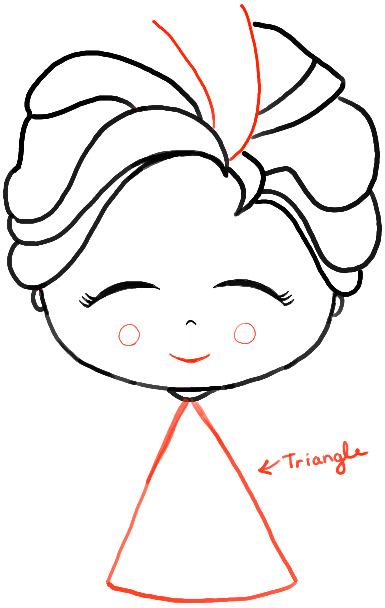 How to Draw a Chibi Baby Elsa from Frozen with Easy Steps Tutorial for