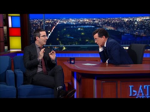late show with stephen colbert john oliver