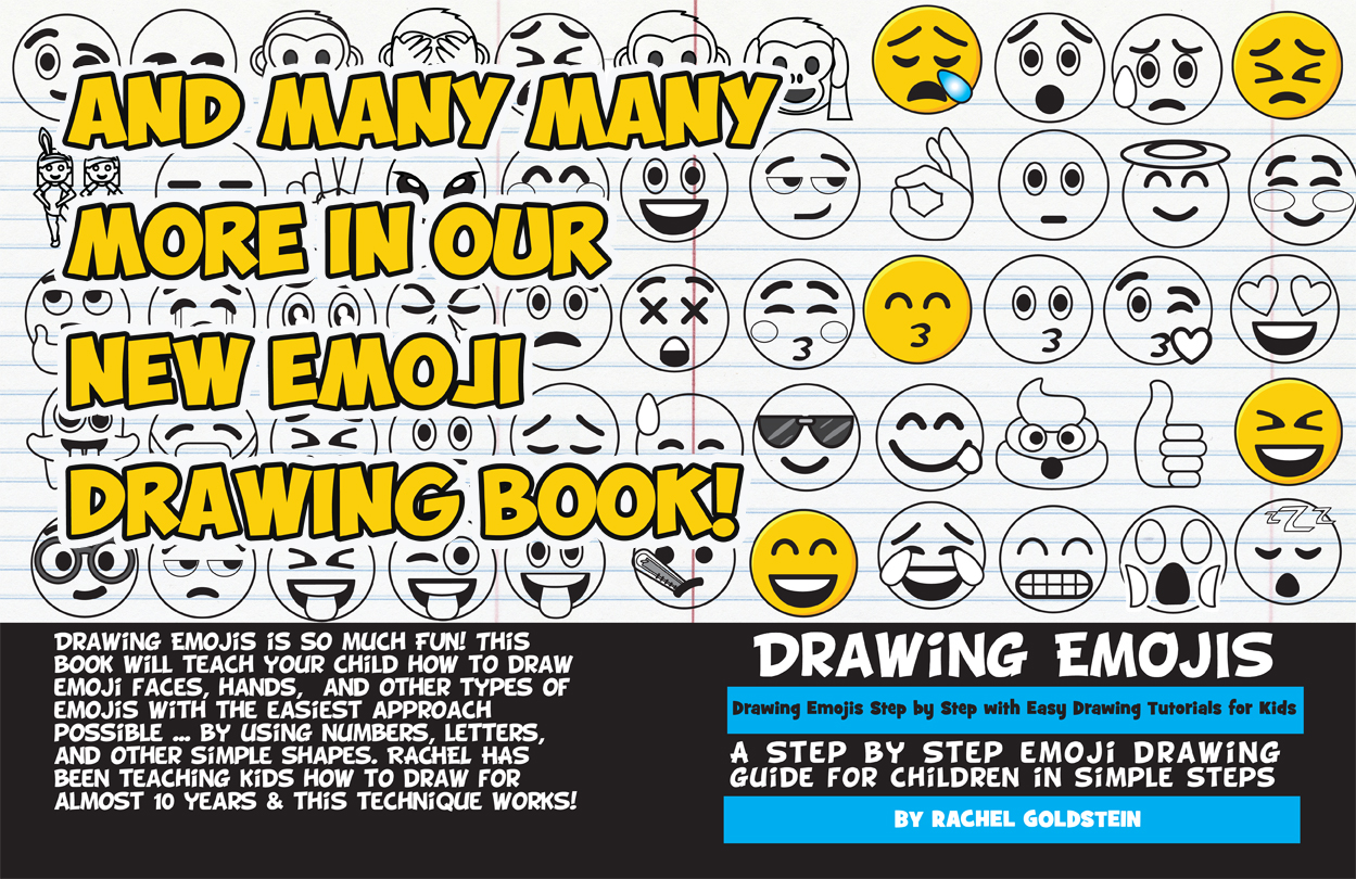 drawing emojis for kids drawing tutorial book