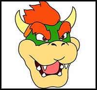 How to Draw Bowser