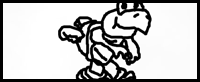 Drawing Para Koopa Troopa