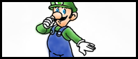 How to Draw Luigi