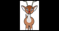 Cartoon Reindeer Drawing Lesson