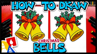How to Draw Christmas Bells – Advanced