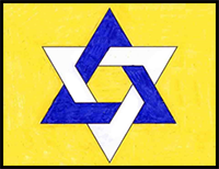 How to Draw the Star of David