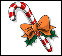 How to Draw Candy Cane