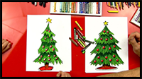 How To Draw A Christmas Tree