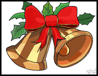 How to Draw Christmas Bells