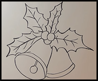How to Draw Christmas Bells