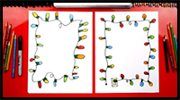 How to Draw Christmas Lights