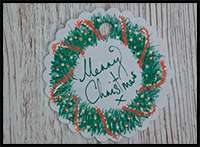 Draw a Christmas Wreath