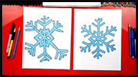 How to Draw a Snowflake
