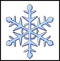 How to Draw a Snowflake