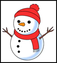 How to Draw a Snowman