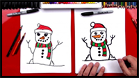How to Draw a Snowman