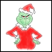 How to Draw The Grinch