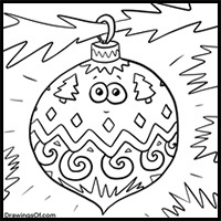 Ornament Drawing: Easy Line-Art Instructions