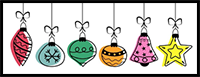 How to Draw a Christmas Ornament: 10 Easy Drawing Projects