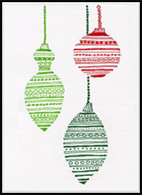 Ornament Drawing Ideas for Christmas