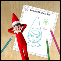 Learn How to Draw The Elf on the Shelf
