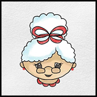Mrs. Claus Drawing