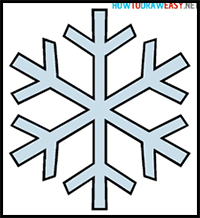 How to Draw a Snowflake