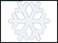 How to Draw a Snowflake