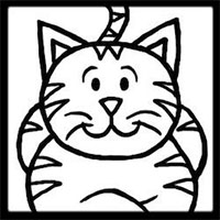 how to draw a cat step by step