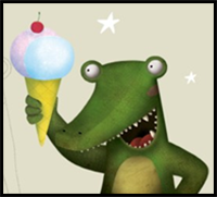 How to Draw an Alligator