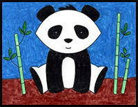 How to Draw a Panda Bear