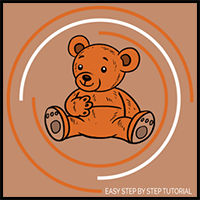 How to Draw a Cartoon Bear | Share to Pinterest