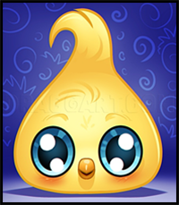 How to Draw an Easter Chick Easy