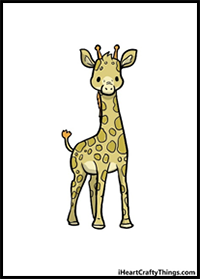 How to Draw a Cute Giraffe – A Step by Step Guide
