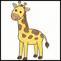 How to Draw a Giraffe Step by Step for Beginners