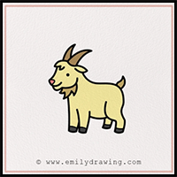 How to Draw a Goat