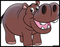 How to Draw a Hippo