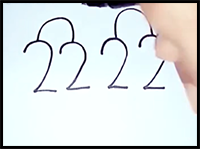 Easy Drawing Love Birds by 2222