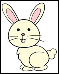 how to draw a bunny