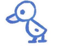 How to draw a Cartoon Baby duck : Easty Duck Lessons for Kids