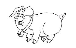 How



  to draw a pig