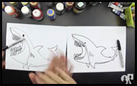 How to Draw a Shark
